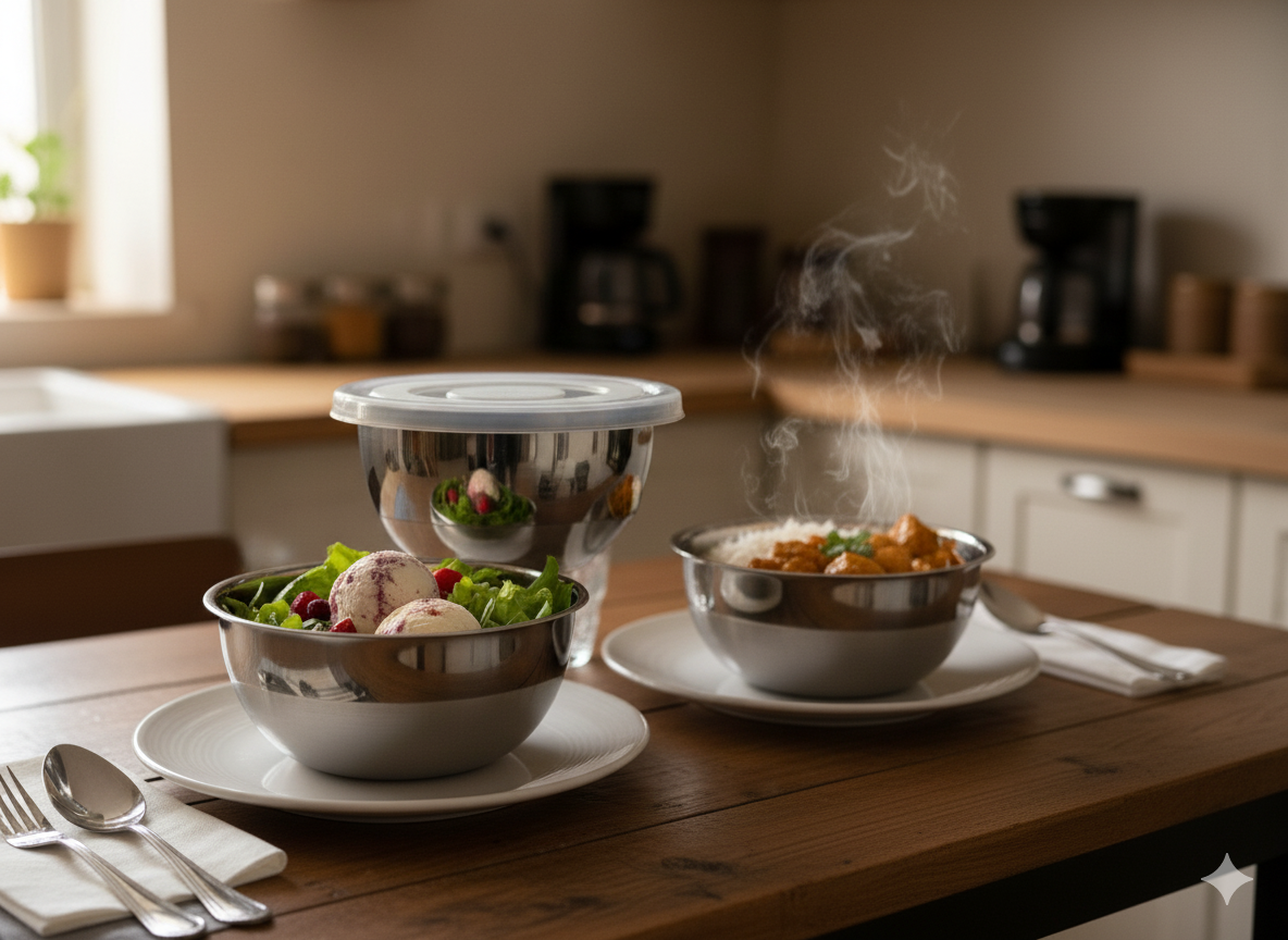 Stainless Steel Storage box 3pcs set