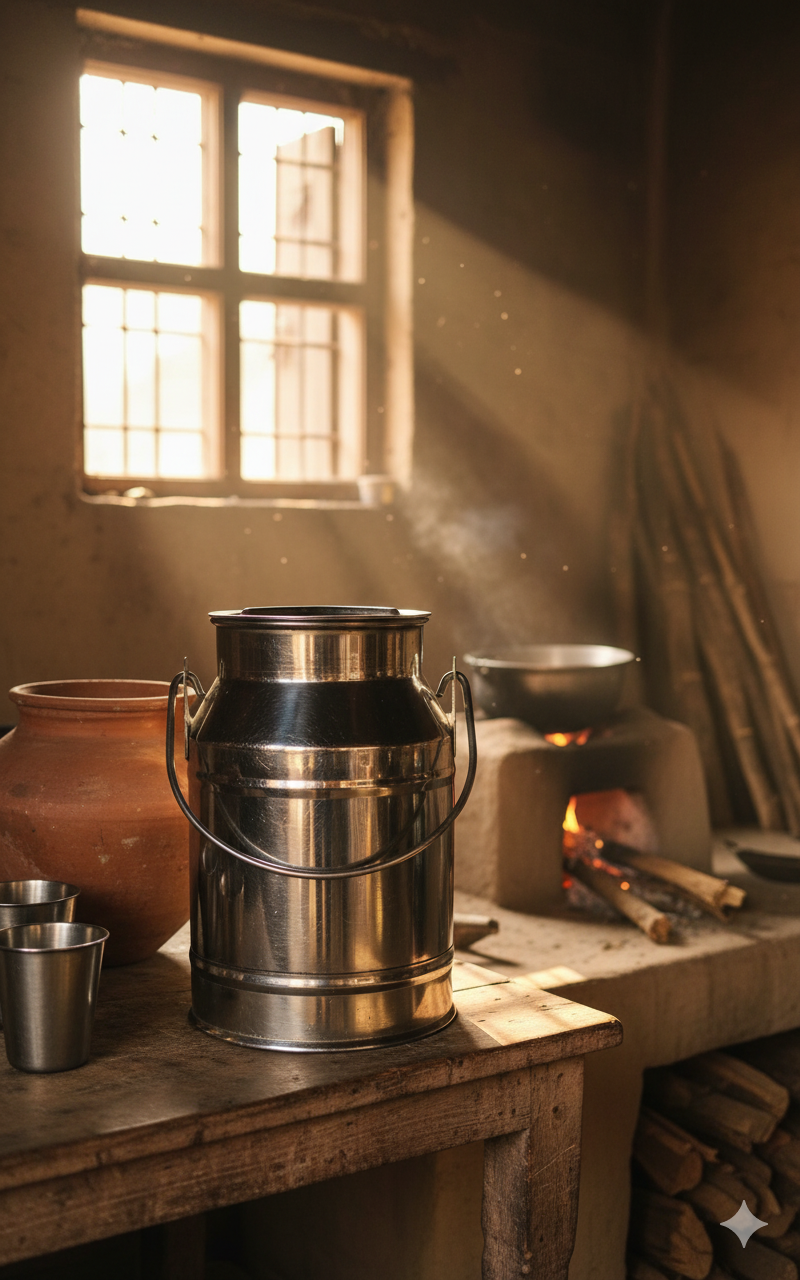 Milk Drumii Stainless Steel