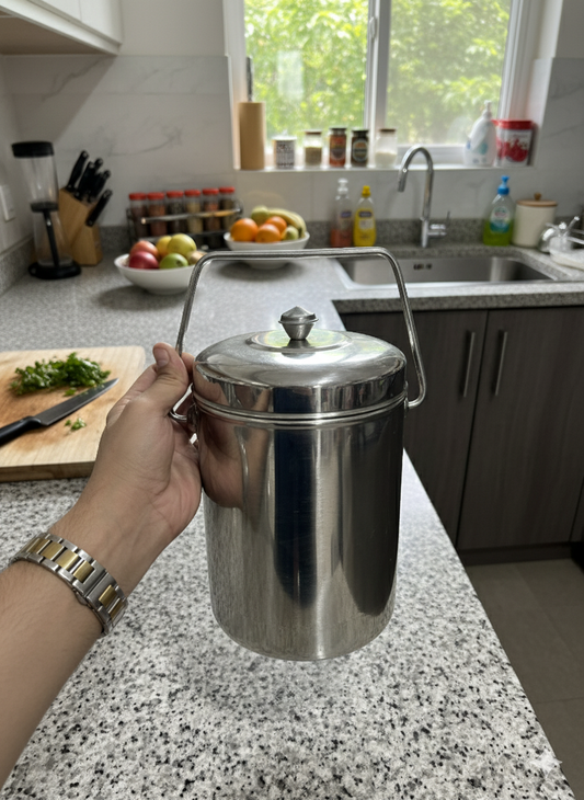Milk Bucket Stainless Steel