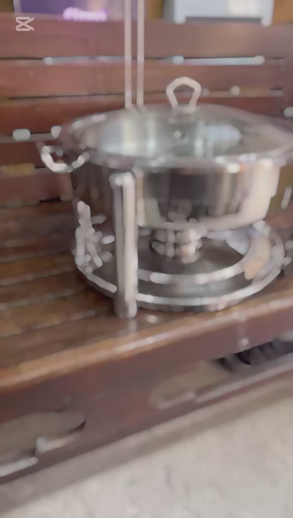 Steel Serving Buffet